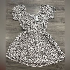 AE Beachy Puff-Sleeve Mini Dress